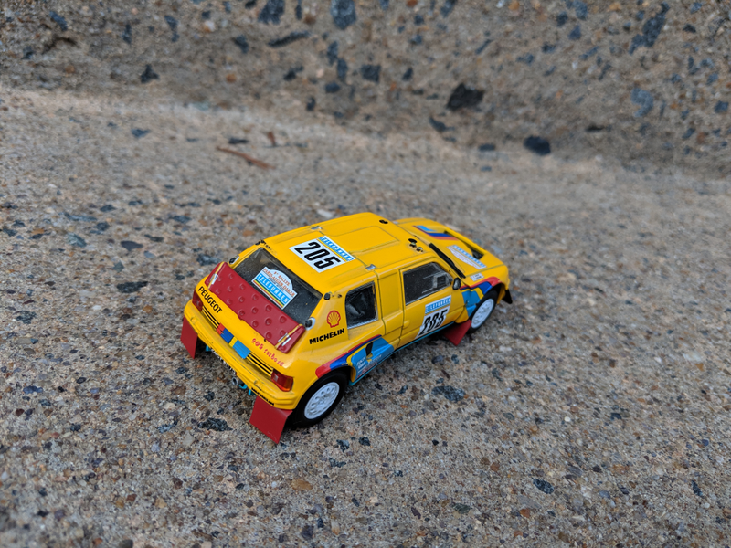 Illustration for article titled LaLD Car Week 2019 - Day 4, 1980s: 1987 Peugeot 205 Turbo 16 "Grand Raid"